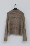 SWAYING/KNIT Half Cardigan Pullover SW212SZ88 PS27
